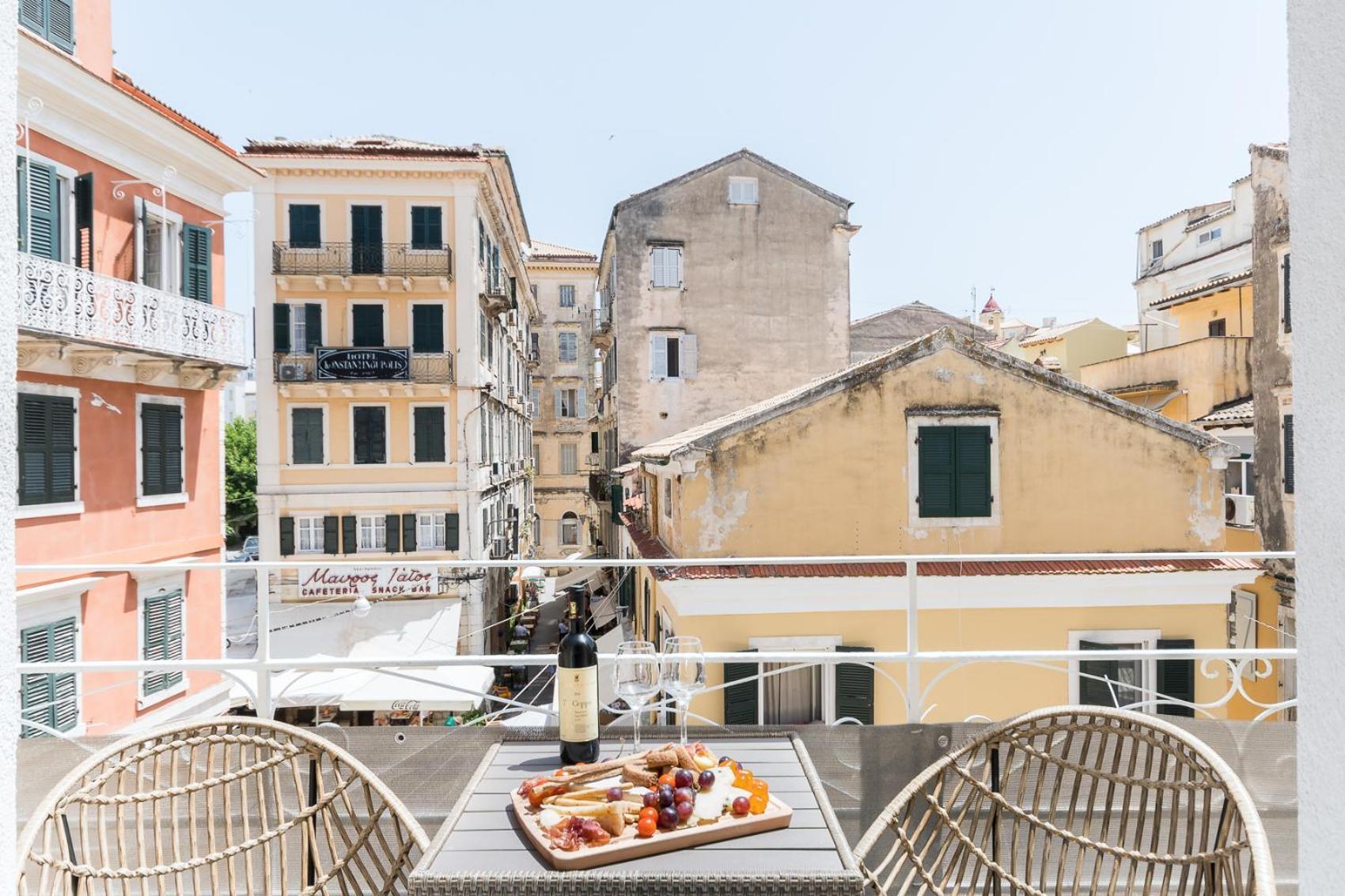 Νicol 'S Ηouse In Corfu Town Apartamento Exterior foto
